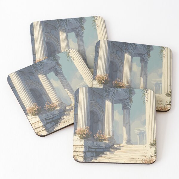 Item preview, Sunlit Ruins Classical Architecture Light Academia designed and sold by bapupa.