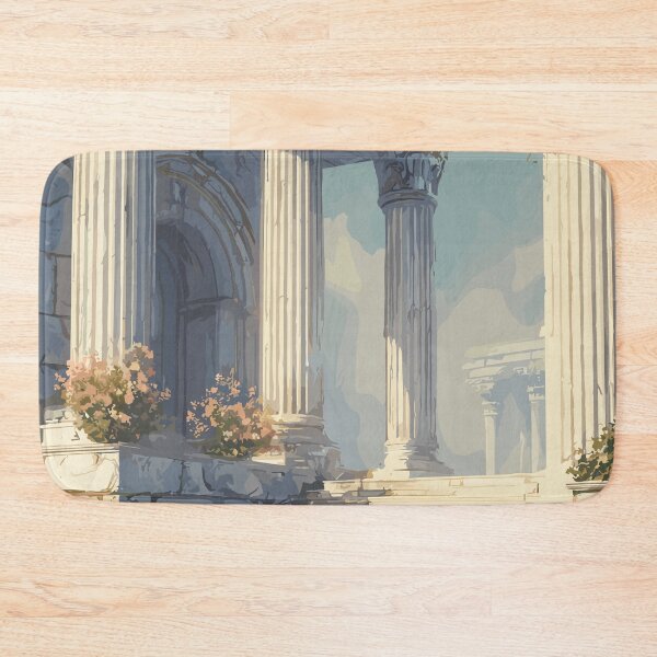 Item preview, Sunlit Ruins Classical Architecture Light Academia designed and sold by bapupa.
