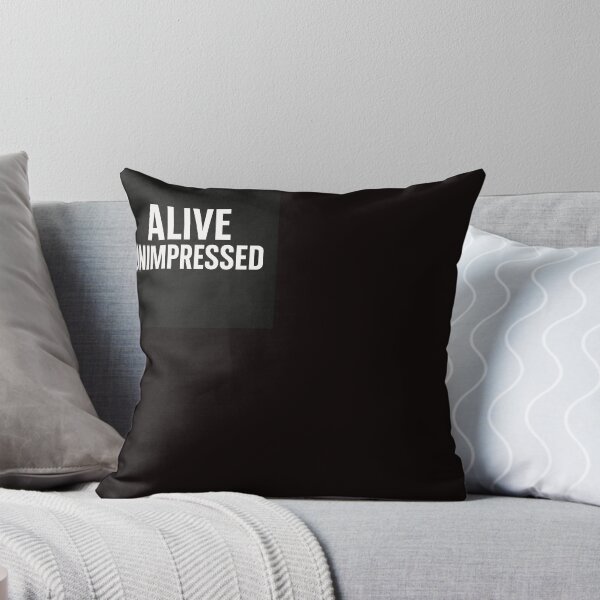 Item preview, funny text, sarcastic humor, dry humor, minimalist quote, low energy mood, unempressed, black and white  designed and sold by Moody-prints.