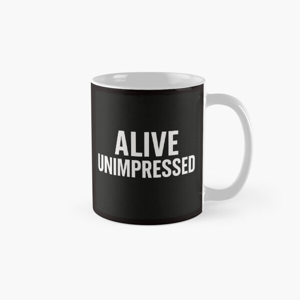 Item preview, funny text, sarcastic humor, dry humor, minimalist quote, low energy mood, unempressed, black and white  designed and sold by Moody-prints.