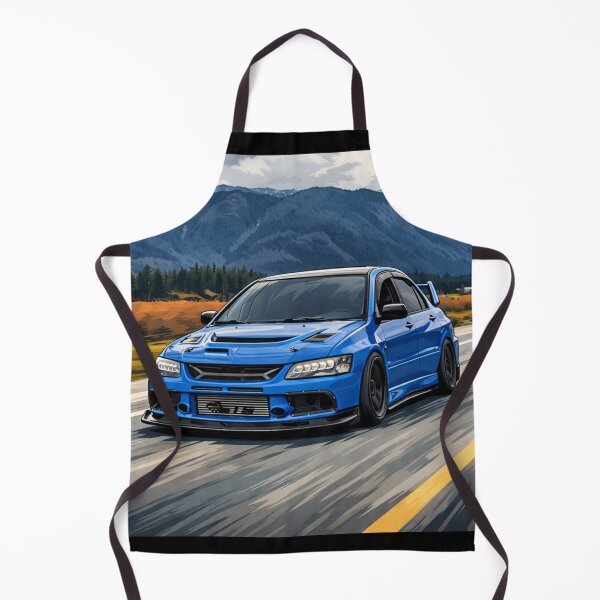 Item preview, Blue Mitsubishi Evo 9 Lake Run designed and sold by TheMitsuGuy.