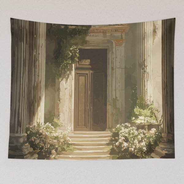 Item preview, Marble Columns Classical Architecture Light Academia	 designed and sold by bapupa.