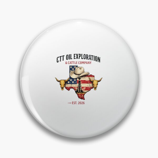 Item preview, Texas Oilfield & Cattle Company Western Patriotic Design designed and sold by kiralynstration.