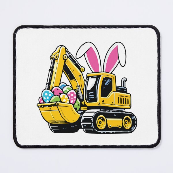 Item preview, Easter Excavator Bunny Construction Kids Design designed and sold by kiralynstration.