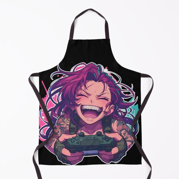 Item preview, Revy Black Lagoon Anime Girl Cute Chibi Playing Video Game designed and sold by earlobejerk.
