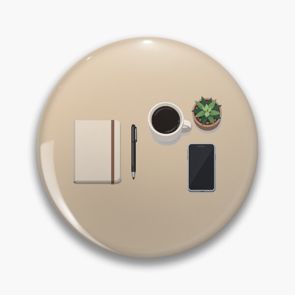Item preview, Minimalist Desk Top-Down View designed and sold by Le Grand Requin.
