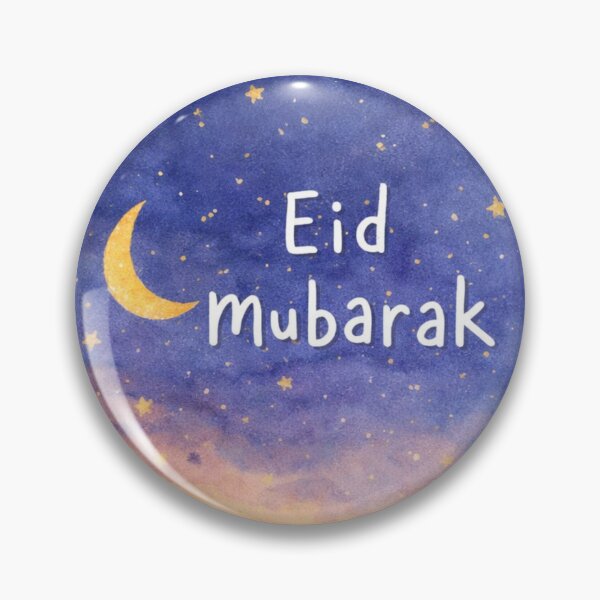 Item preview, Eid Mubarak Festive Night – Eid Celebration Village Illustration designed and sold by Sketchbook Studio by Aqsaa.