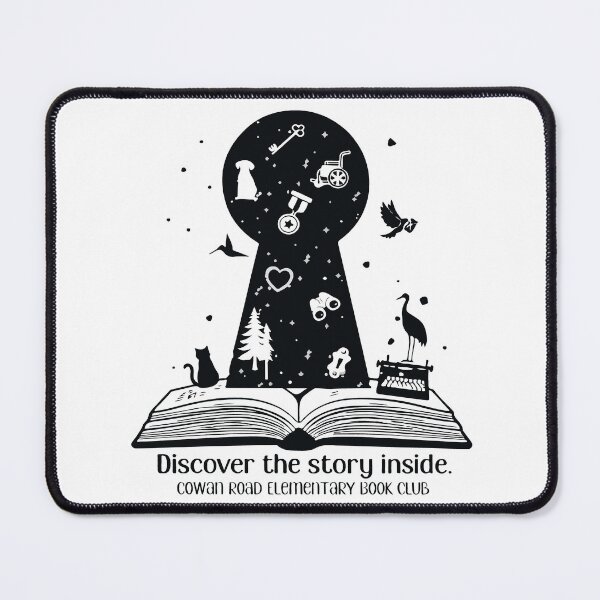 Item preview, Discover the Story Inside Book Club Reading Design designed and sold by kiralynstration.