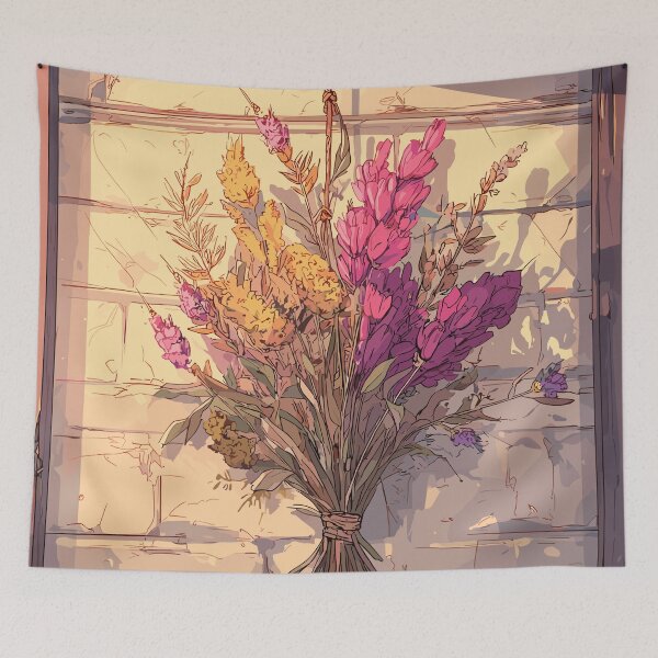 Item preview, Vintage Botanicals Dried Bouquet Light Academia	 designed and sold by bapupa.