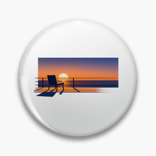 Item preview, Minimal Evening Balcony Sunset designed and sold by Le Grand Requin.