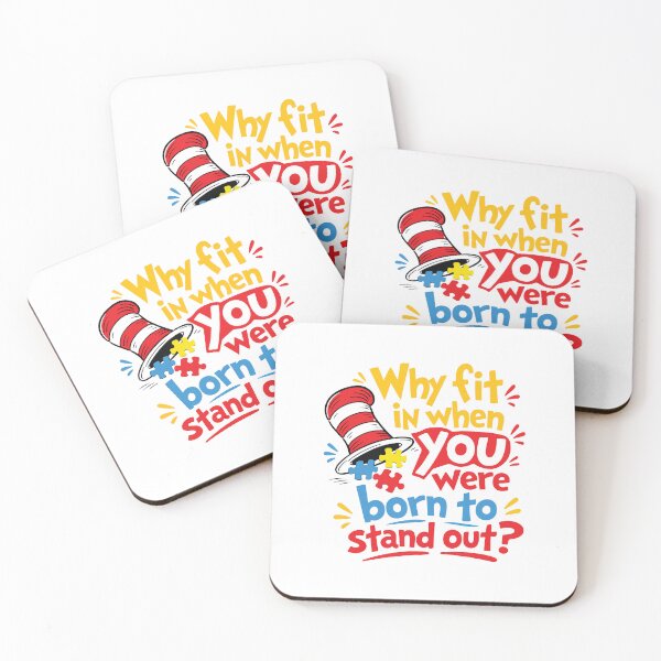 Item preview, Why Fit In When You Were Born to Stand Out Motivational Design designed and sold by kiralynstration.