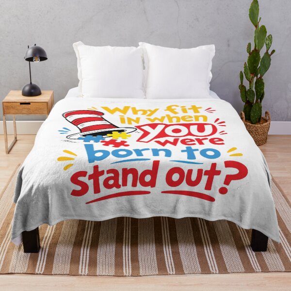 Item preview, Why Fit In When You Were Born to Stand Out Motivational Design designed and sold by kiralynstration.