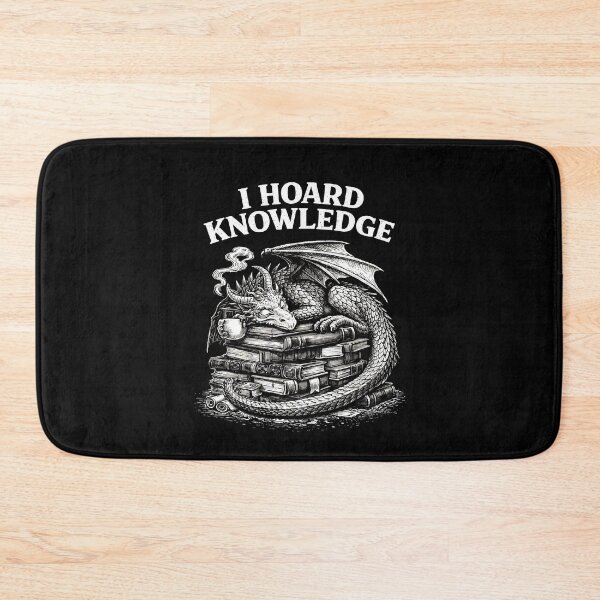 Item preview, I HOARD KNOWLEDGE designed and sold by JODYSMORGAN.