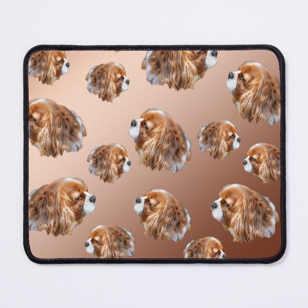 Item preview, Brown King Charles Cavalier Spaniel Pattern designed and sold by A-Work-Of-Art.