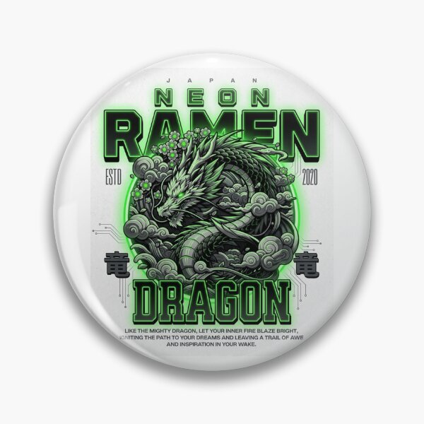 Item preview, Neon Ramen Dragon designed and sold by NeonRamen11.