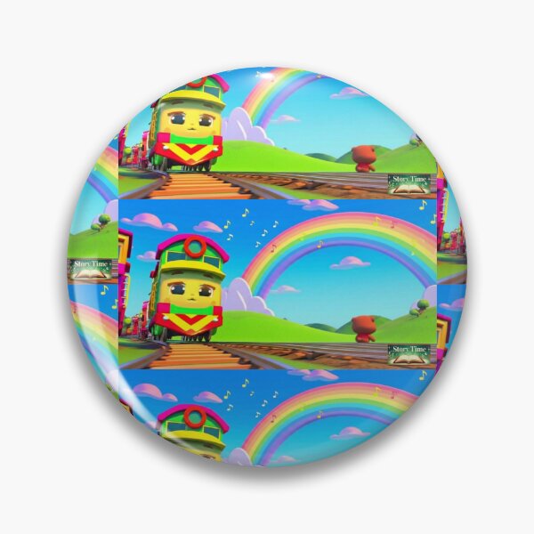 Item preview, rainbow color train designed and sold by zillyx.