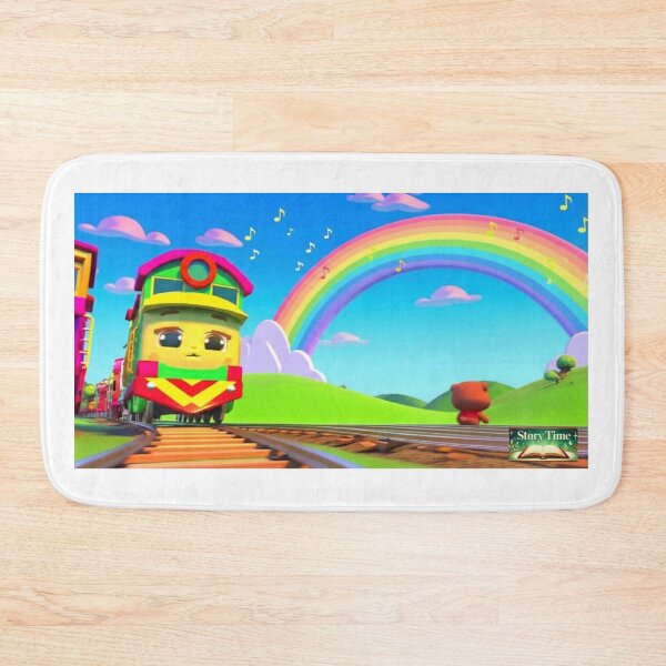 Item preview, rainbow color train designed and sold by zillyx.
