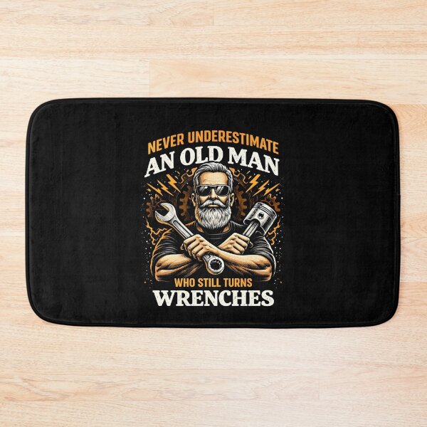 Item preview, Never Underestimate an Old Man Who Still Turns Wrenches  designed and sold by JODYSMORGAN.