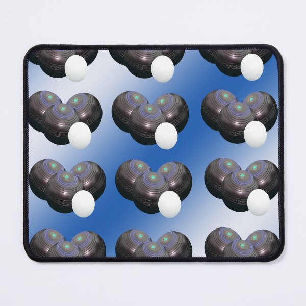 Item preview, Lawn Bowls: Blue Lawn Bowls Pattern, designed and sold by A-Work-Of-Art.