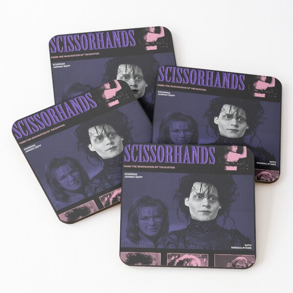 Item preview, Edward Scissorhands Vintage Style Print  designed and sold by Patricia S  Partin.