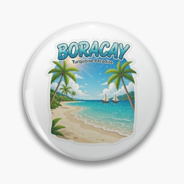 Item preview, Philippines Boracay Beach | White Sand Turquoise Paradise  designed and sold by Dikshant Goyal.