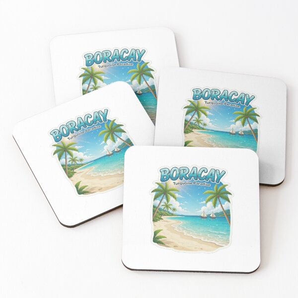 Item preview, Philippines Boracay Beach | White Sand Turquoise Paradise  designed and sold by Dikshant Goyal.