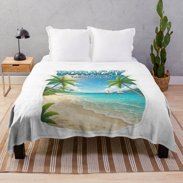 Item preview, Philippines Boracay Beach | White Sand Turquoise Paradise  designed and sold by Dikshant Goyal.