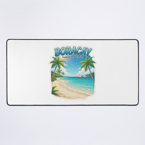 Item preview, Philippines Boracay Beach | White Sand Turquoise Paradise designed and sold by Dikshant Goyal.