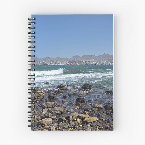 Item preview, Costa de Mindelo: rocas, olas y paisaje urbano designed and sold by Felinephrame.