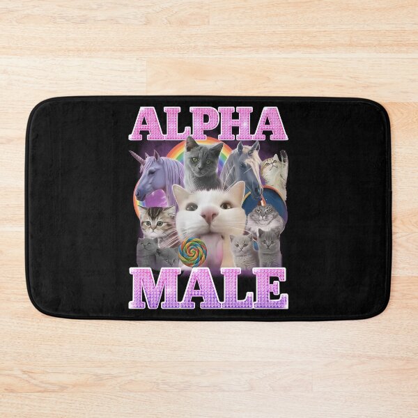 Item preview, Alpha Male Funny Cat designed and sold by hargisnamocho.