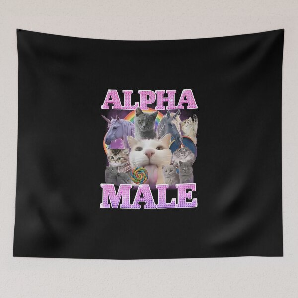Item preview, Alpha Male Funny Cat designed and sold by hargisnamocho.