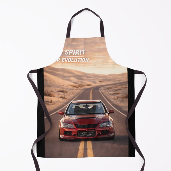 Item preview, Red Mitsubishi Evo 9 Poster Our Spirit Our Evolution designed and sold by DavidAuber.