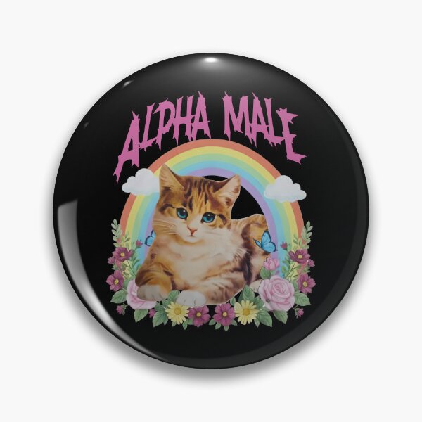 Item preview, Alpha Male Funny Kitten designed and sold by hargisnamocho.