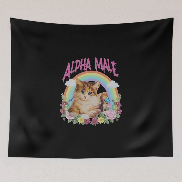 Item preview, Alpha Male Funny Kitten designed and sold by hargisnamocho.