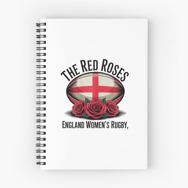 Item preview, The Red Roses England Women’s Rugby Floral Emblem designed and sold by GabrieSketcham.