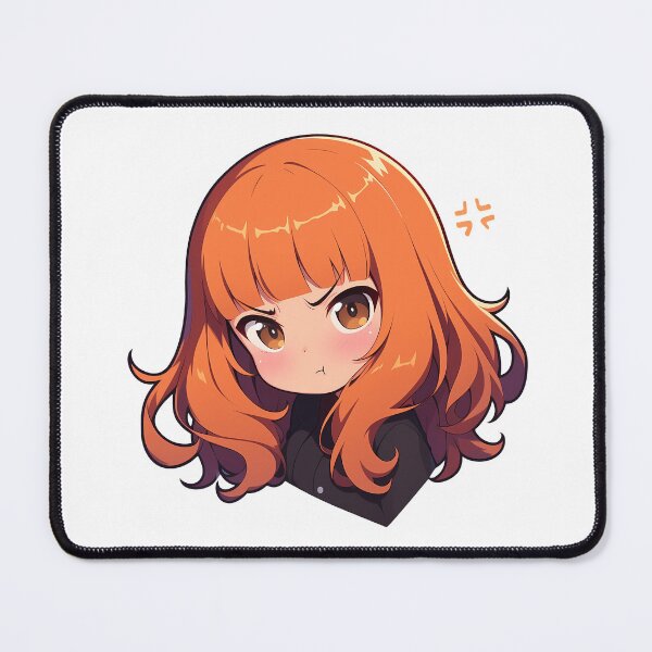 Item preview, Saori Takebe Girls Und Panzer Anime Chibi Kawaii Angry Waifu Girl designed and sold by 108Recordings.