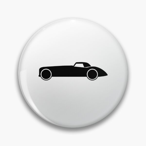 Item preview, Minimal Vintage Roadster Silhouette designed and sold by Le Grand Requin.