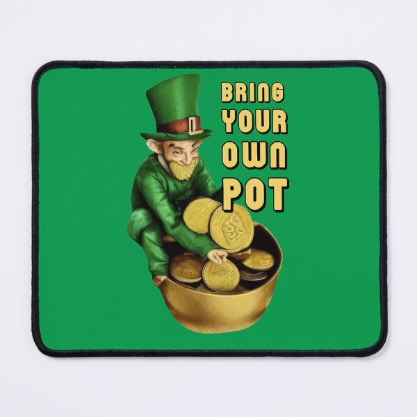 Item preview, Bring Your Own Pot St Patricks Day Leprechaun designed and sold by taiche.