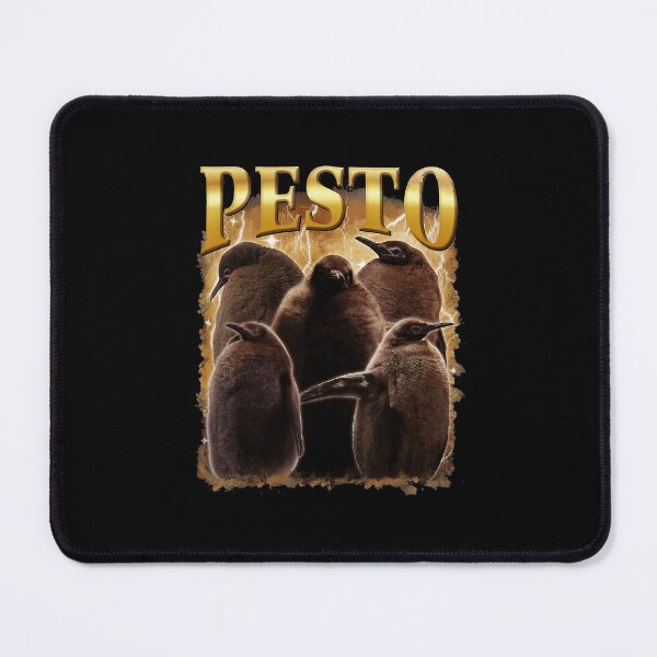 Item preview, Pesto Penguin Lightning Gold Typography designed and sold by tadmercado.