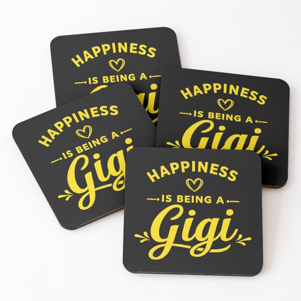 Item preview, Happiness Is Being A Gigi, Grandma Gift designed and sold by CloudyPress.