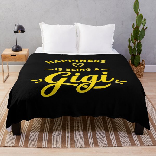 Item preview, Happiness Is Being A Gigi, Grandma Gift designed and sold by CloudyPress.