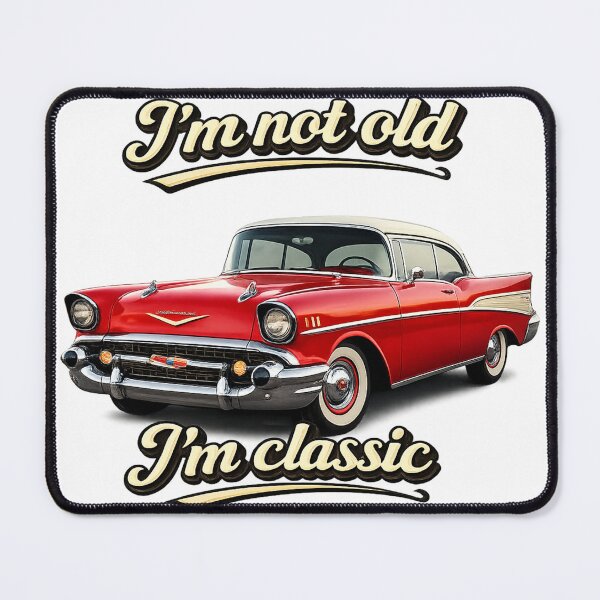 Item preview, I'm Not Old, I'm Classic – Vintage Car Lovers Edition designed and sold by RolMerch.
