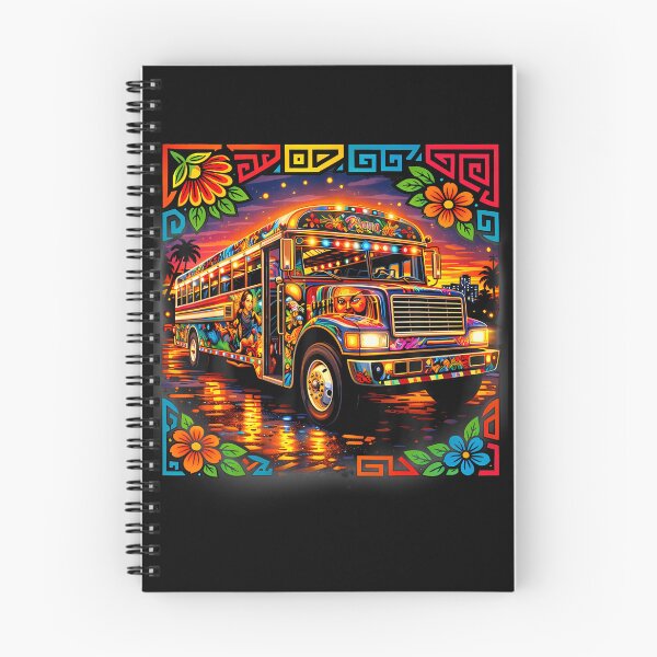 Item preview, Diablo Rojo Bus Inspired By Mola Art Panama Cultural Design T-Shirt designed and sold by SAPAIDART.