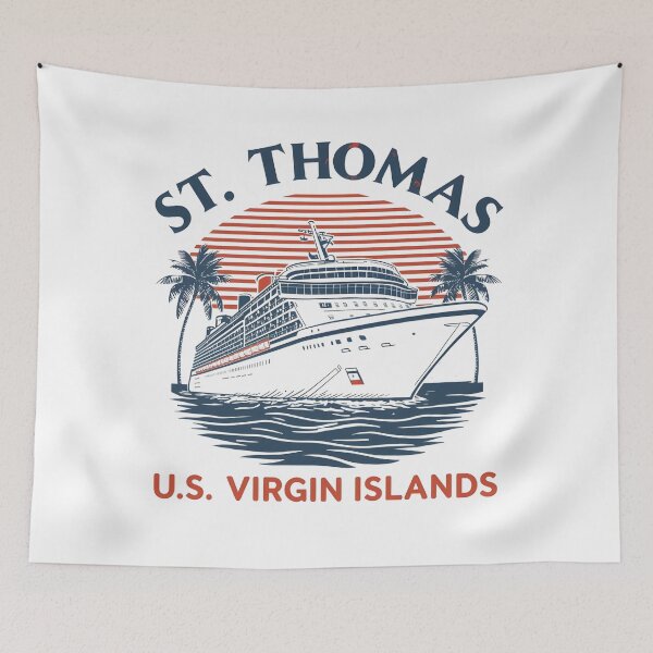 Item preview, St. Thomas - U.S. Virgin Islands designed and sold by GoodOldVintage.