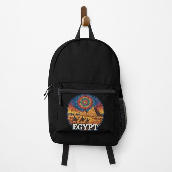 Item preview, Egypt Piramids Trippy Art Travel designed and sold by TomFrontierArt.