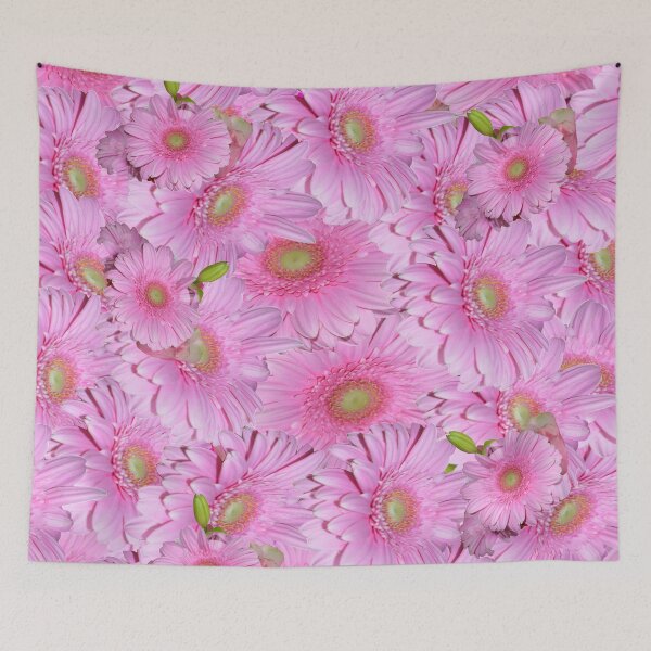 Item preview, Pretty In Pink:Tight Clusters Of Pink Gerbera Flowers, designed and sold by A-Work-Of-Art.