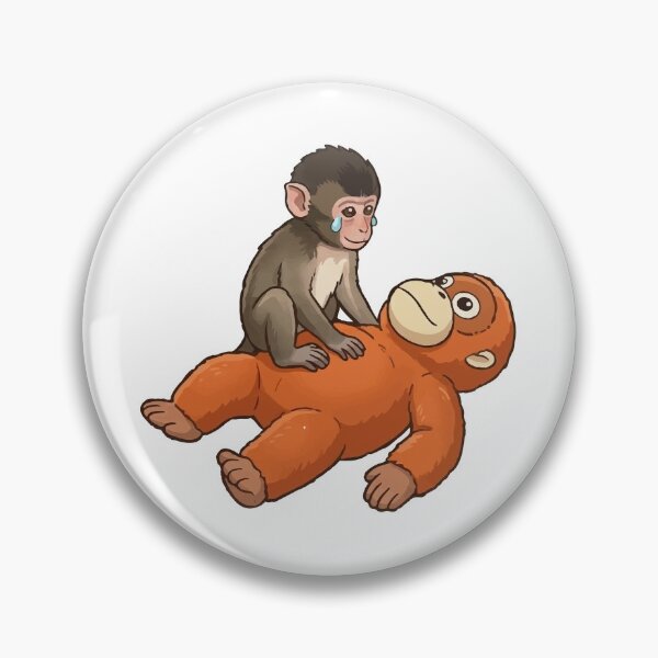 Item preview, Viral Punch Monkey Funny Meme Illustration - Team Punch designed and sold by PixelWaveBD.
