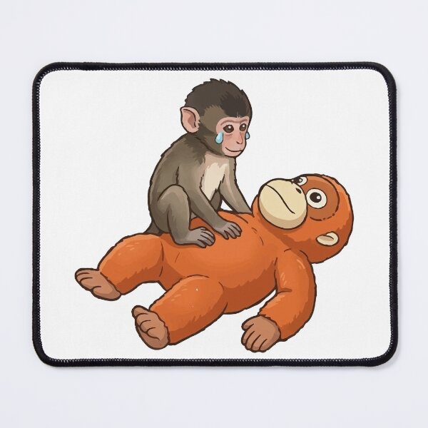 Item preview, Viral Punch Monkey Funny Meme Illustration - Team Punch designed and sold by PixelWaveBD.