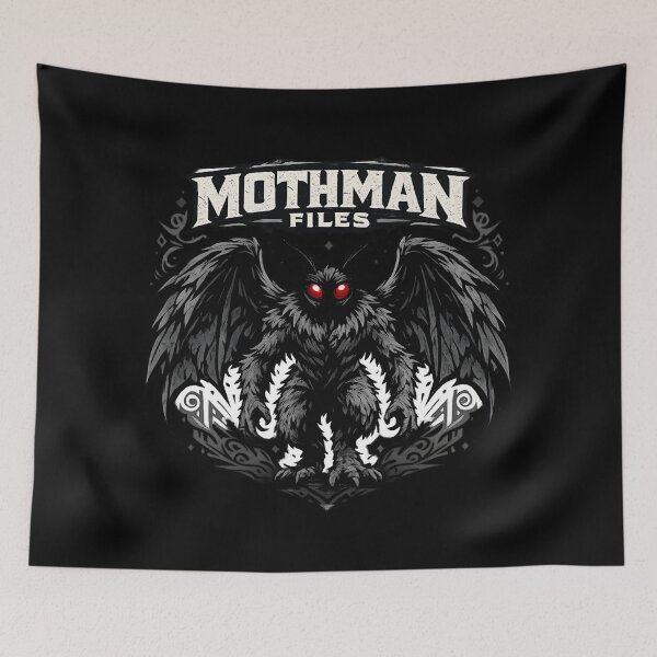 Item preview, Mothman files - Mystic Winged Cryptid designed and sold by SidTastic .