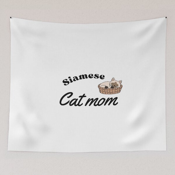 Item preview, Siamese cat mom  designed and sold by Fateh-Kro ⭐⭐⭐⭐⭐.